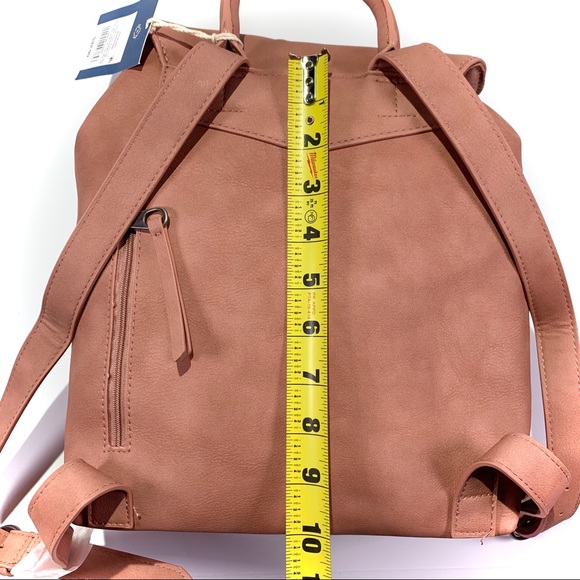Universal Thread Blush Pink Flap Backpack NWT - Picture 5 of 8